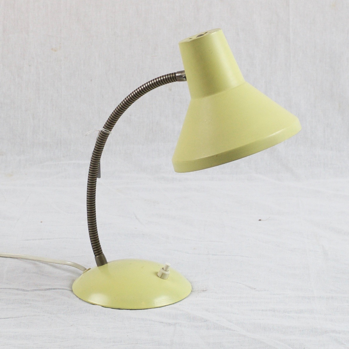 jaren vijftig bureaulampje met buigbare nek