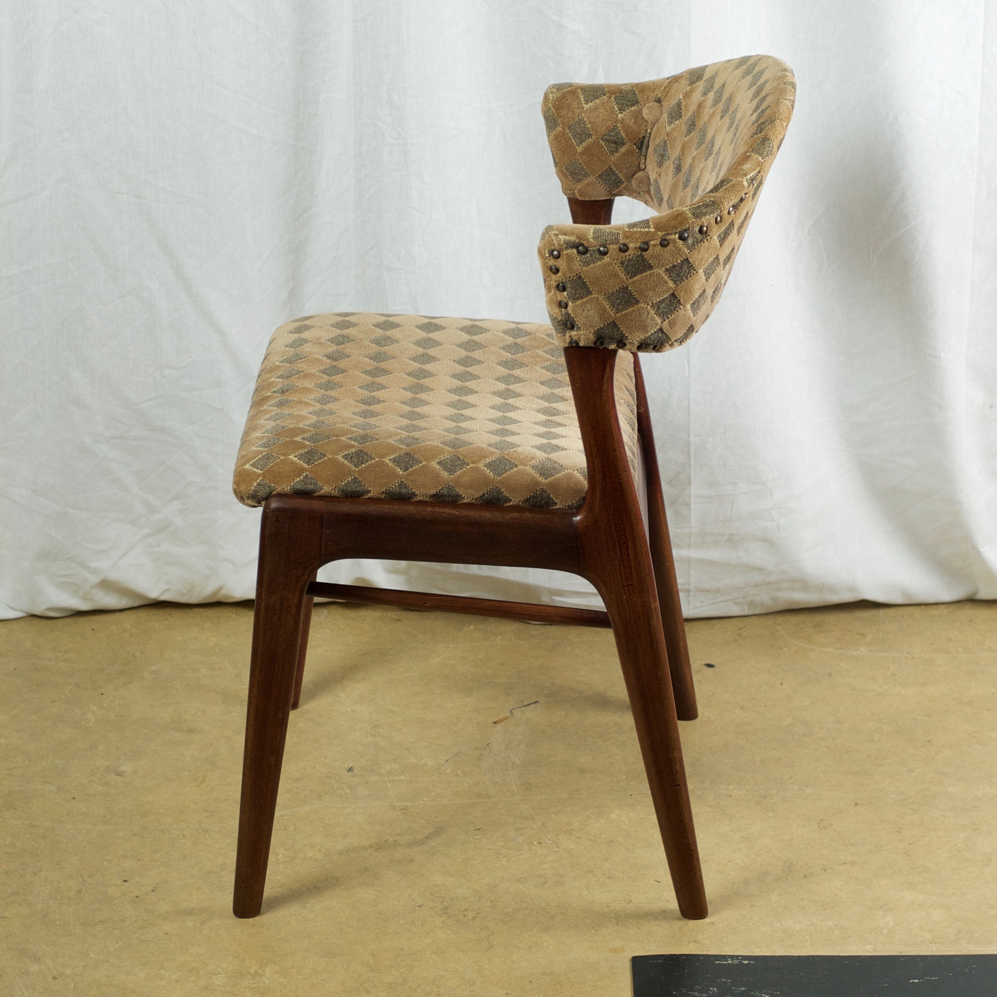vintage organische stoel